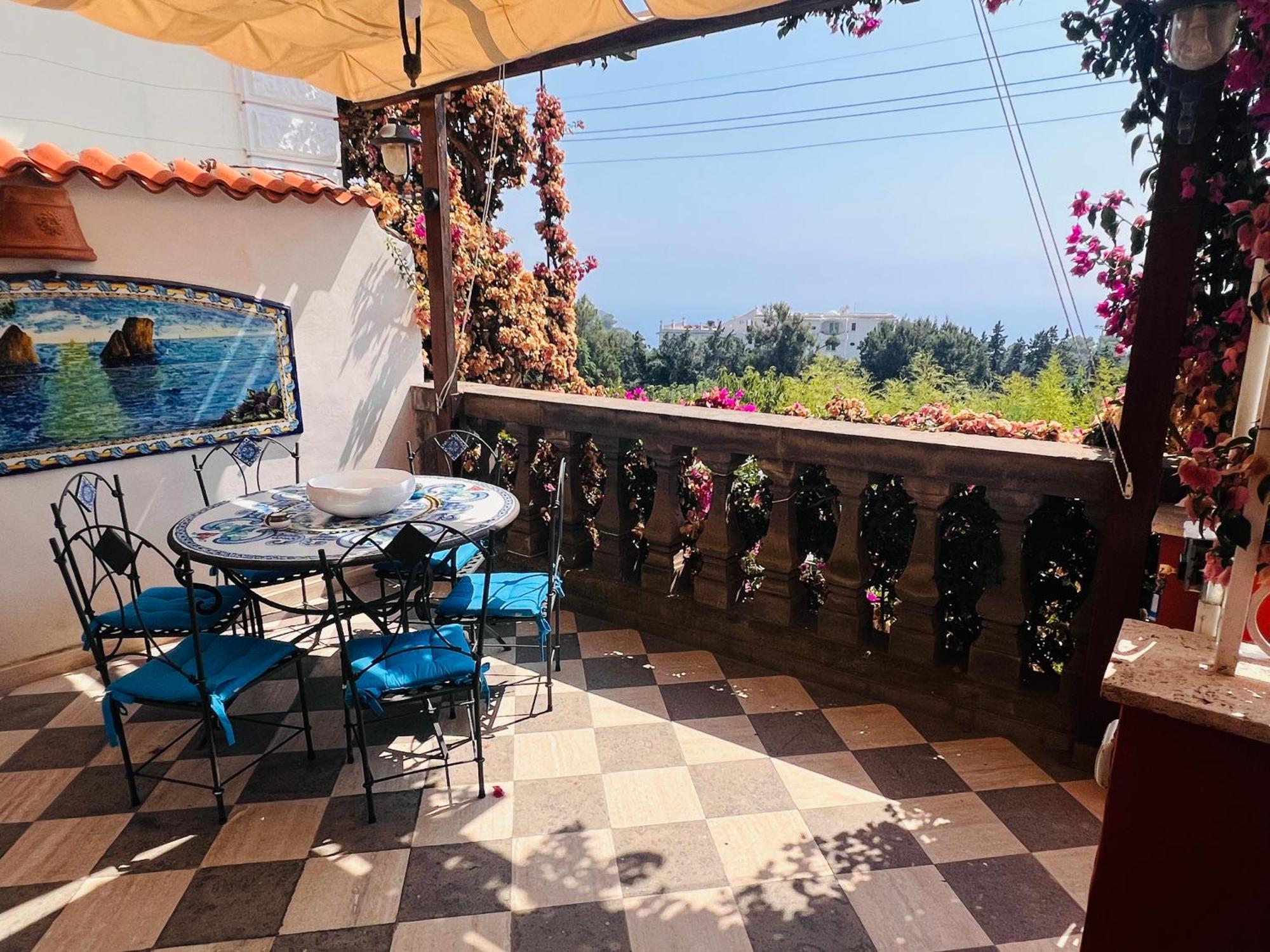 Luxury House In Villa Pompeiana Via Camerelle Con Terrazza Vista Mare Capri Extérieur photo
